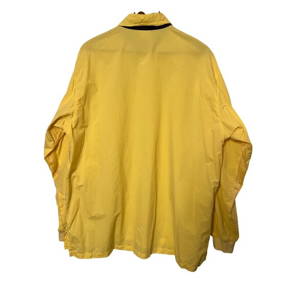 Vintage Solumbra L Men Yellow Polo Shirt Lightweight 100% UV Protection USA - Picture 2 of 16